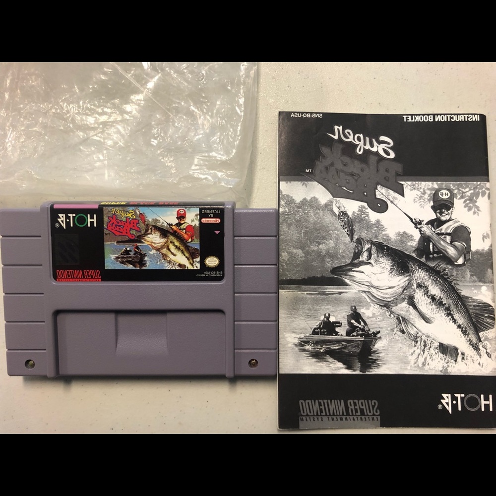 Super Nintendo Super Black Bass